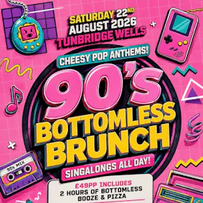 90's Bottomless Brunch - Singalong Pop Anthems