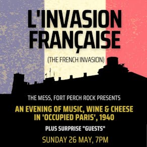 The French Invasion - 1940s night with wine and cheese