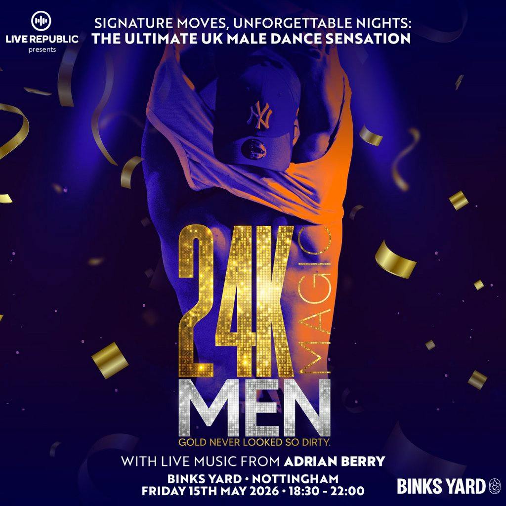 24k Magic Men | A Tribute to Magic Mike | Binks Yard at Binks Yard