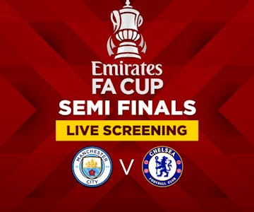 Man City vs  Chelsea  fa cup Semi-finals 2024 - live screening