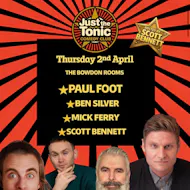 Just The Tonic Comedy Night at The Bowdon Rooms