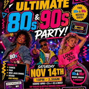 CMB Ultimate 80's & 90's Party