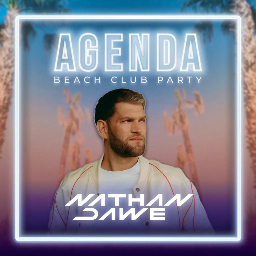 Agenda Beach Club Party Albufeira - Nathan Dawe at Heaven Beach Club