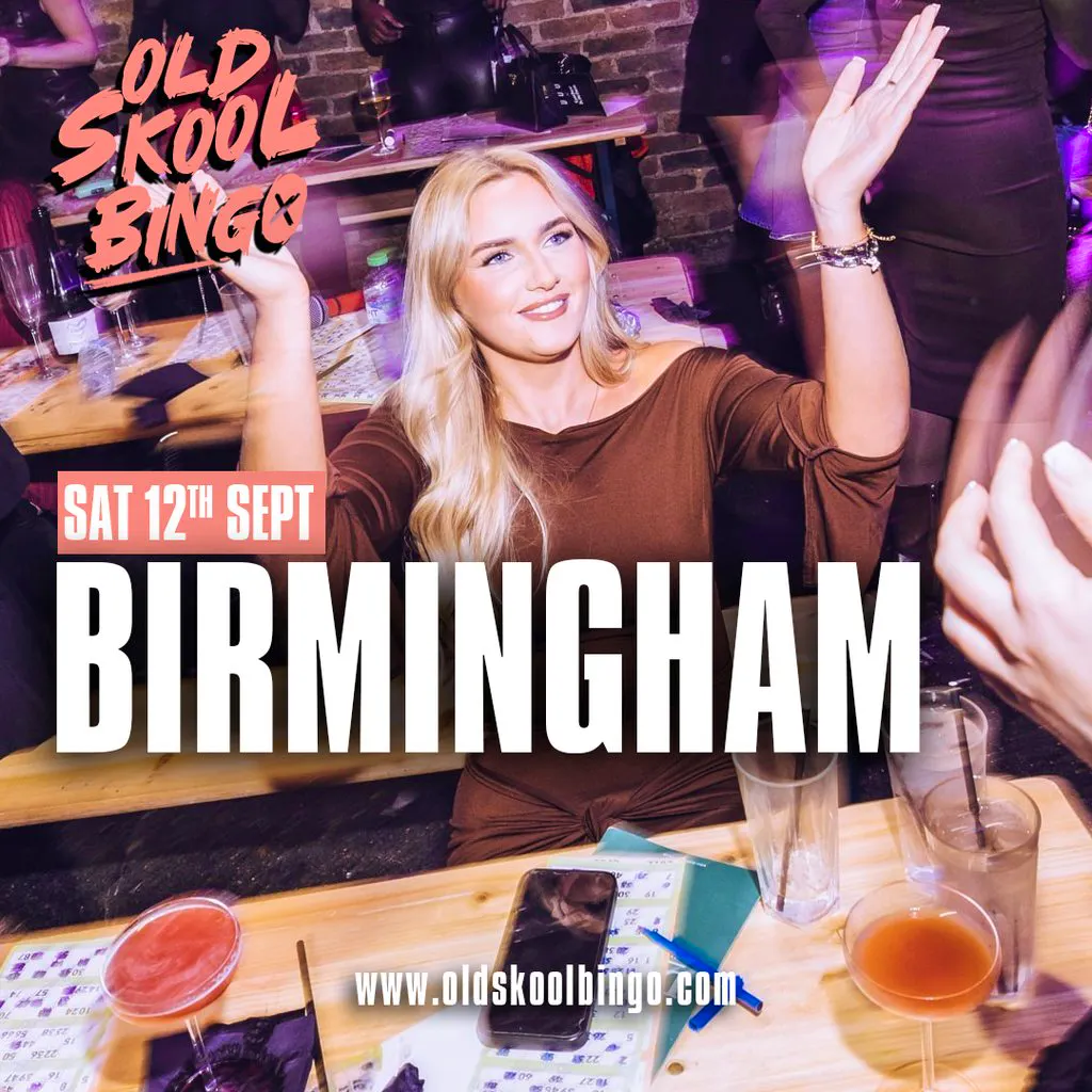 Old Skool Bingo Sat 12th Sep Birmingham at Sector 57