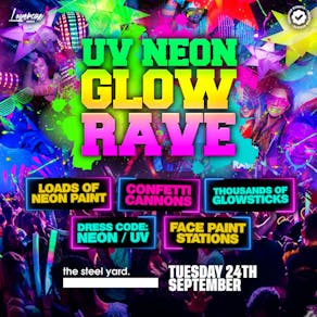 The Freshers UV Neon Glow Rave - London Freshers Week 2024