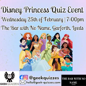 Disney Princess Quiz Event