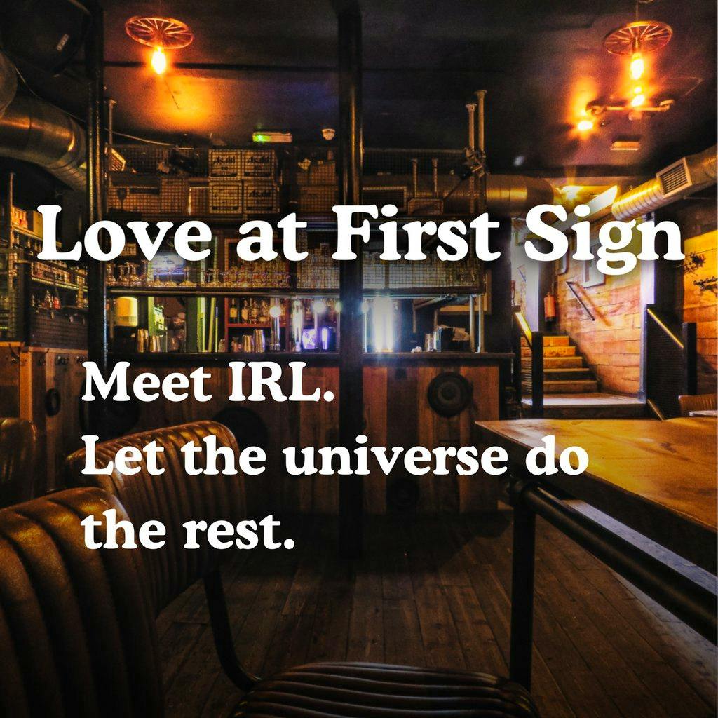 30s & 40s Single's Mixer Event with Love at First Sign at Bootleggers Cardiff