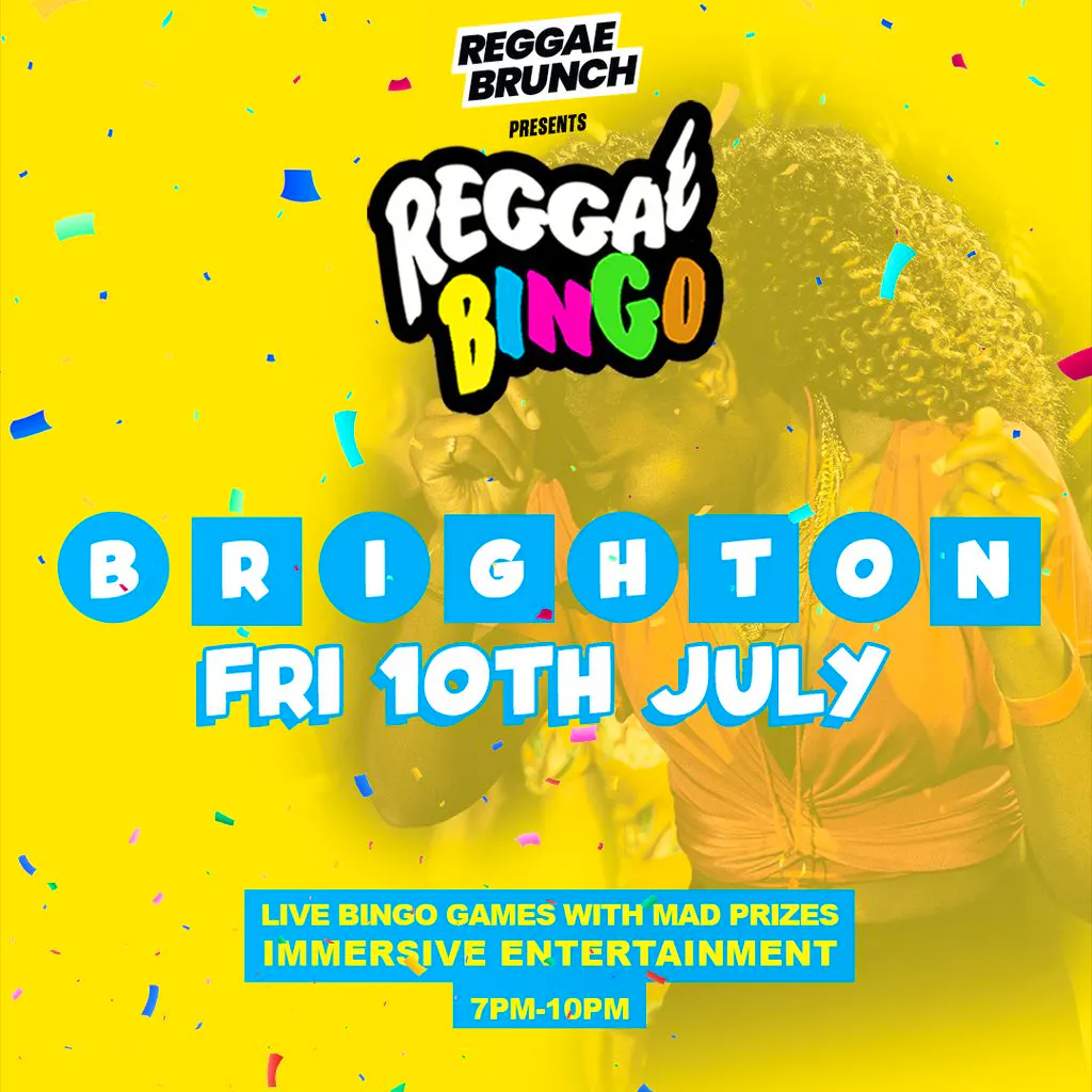 The Reggae Brunch - BRIGHTON - Friday 10th July at Horizon Club
