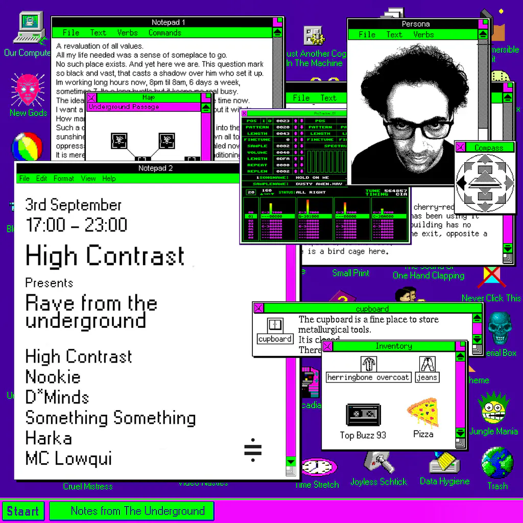 High Contrast presents Rave From The Underground Tickets | Ernie's Yard London  | Fri 3rd September 2021 Lineup