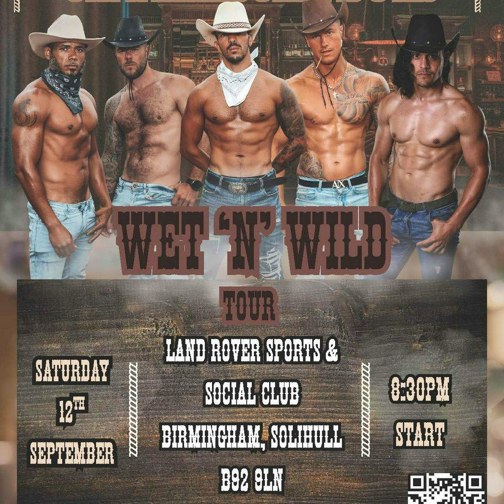 UK Pleasure Boys Wet & Wild Tour Solihull at Land Rover Social Club