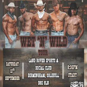 UK Pleasure Boys Wet & Wild Tour Solihull