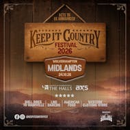 Keep it Country Festival 2026 (MIDLANDS) at Wolverhampton Civic Hall