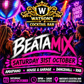 Beatamix @ Watson's Cocktail Bar