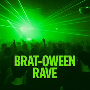 Brat-oween Rave at 93 Feet East // Halloween Brat Party 2025