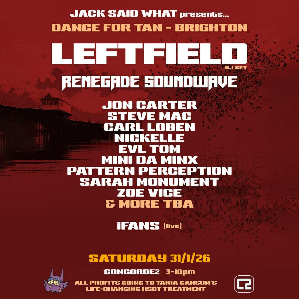 Dance for Tan - Brighton at Concorde 2