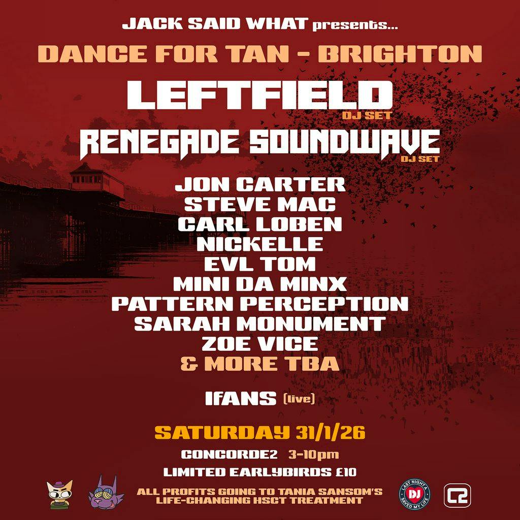 Dance for Tan - Brighton at Concorde 2