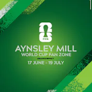 Aynsley Mill Fan Zone: England V Croatia at Aynsley Mill