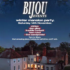Bijou Events - Winter Mansion Party