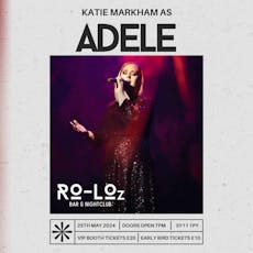 Adele / Katie Markham at Ro Loz Bar And Nightclub