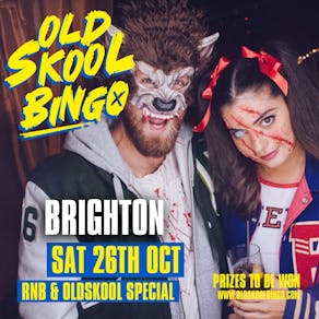 Old Skool Bingo / 26th October / Brighton / Halloween