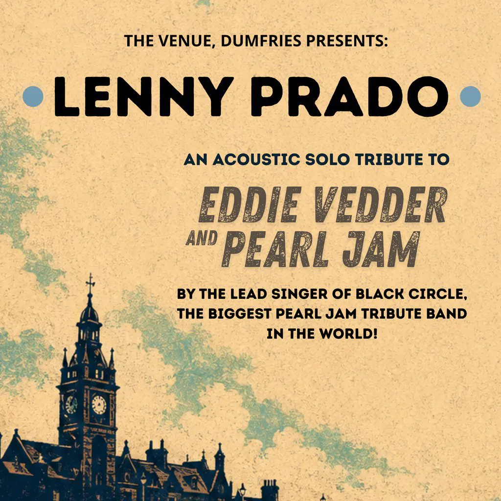 Lenny Prado covers Eddie Vedder and Pearl Jam at The Venue