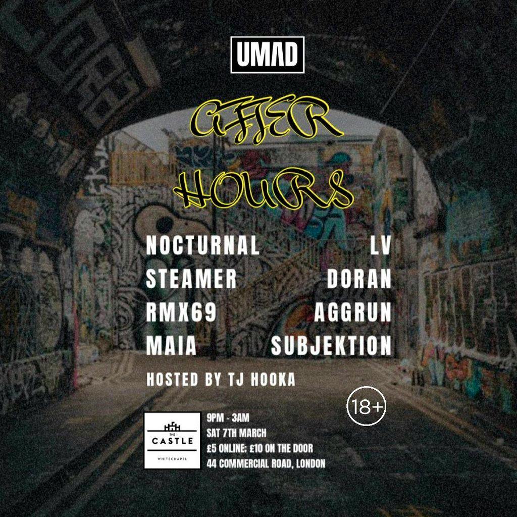 UMAD ... After Hours at The Castle London