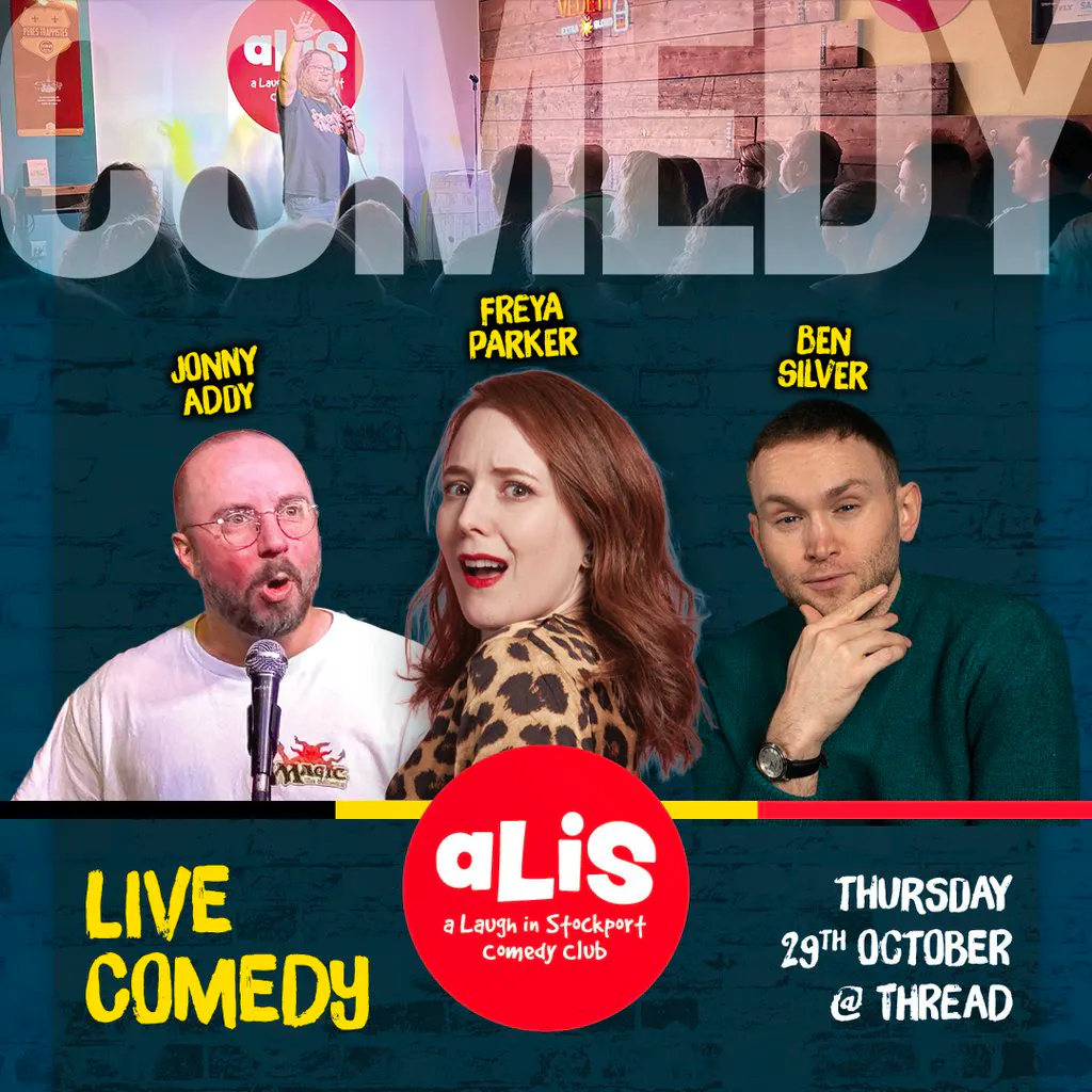 A Laugh In Stockport Comedy Club - October at Thread Stockport