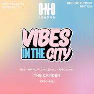 Vibes In The City (£1 B4 11PM With A Ticket) at The Camden Bar