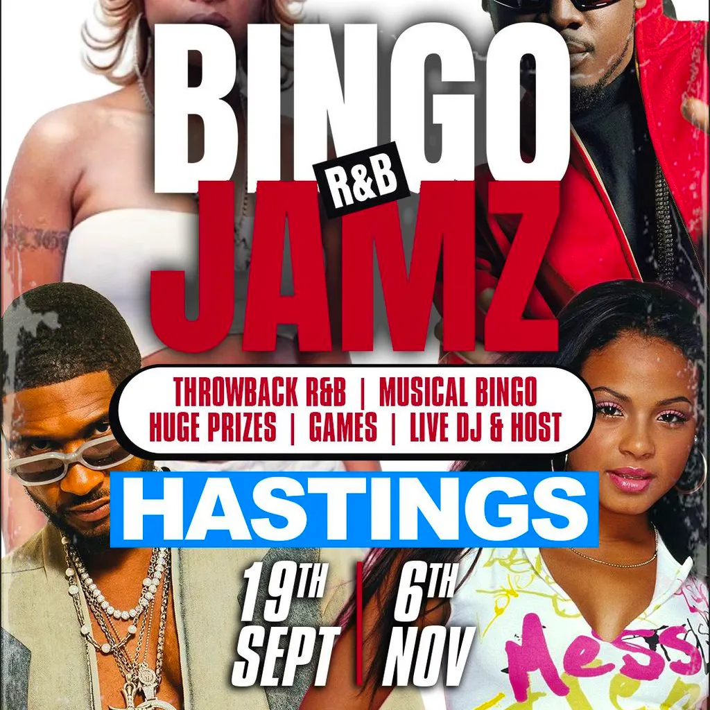 Bingo Jamz Hastings | 19th September 2026 at Black Box Hastings