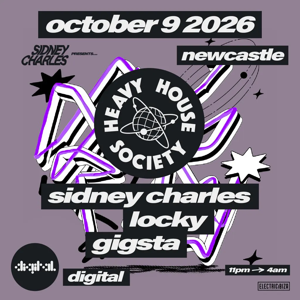 Tickets: Heavy House Society: Sidney Charles, Locky, Gigsta | Digital ...
