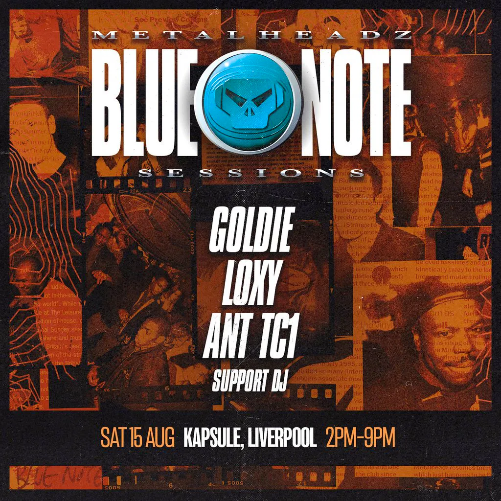 Metalheadz Blue Note Tour w/ Goldie at Kapsule