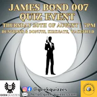 James Bond 007 Quiz Event at Dungeons And Donuts