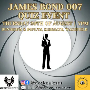 James Bond 007 Quiz Event