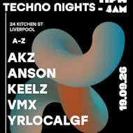 full tension presents - TECHNO NIGHTS at 24 Kitchen Street