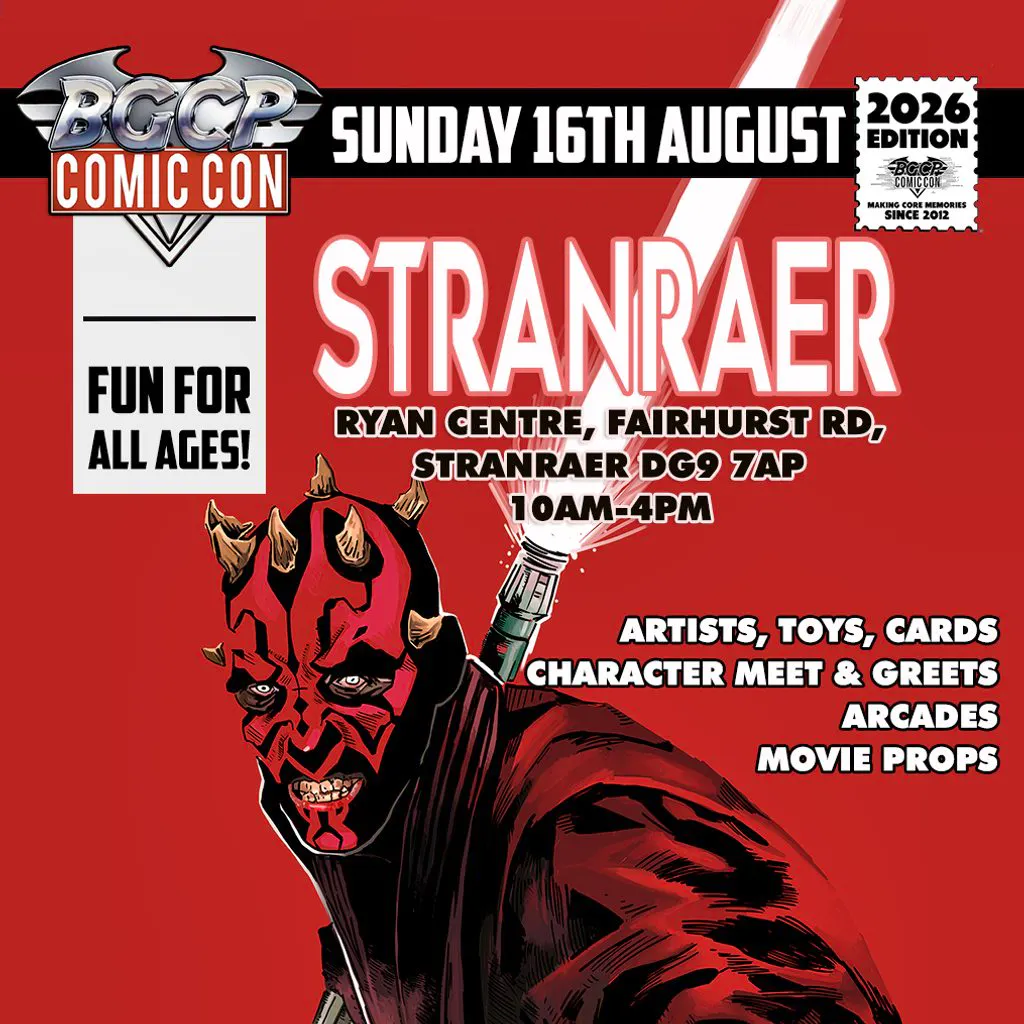 Stranraer Comic Con | Ultimate Dumfries and Galloway Guide at Ryan Centre
