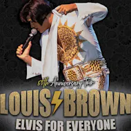 ELvis for Everyone 50th Anniversary starring Louis brown at Babbacombe Theatre
