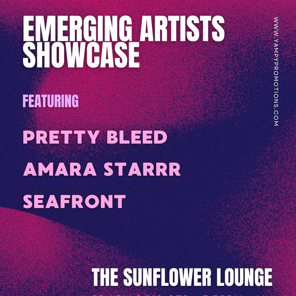 Emerging Artists Showcase 6 at The Sunflower Lounge