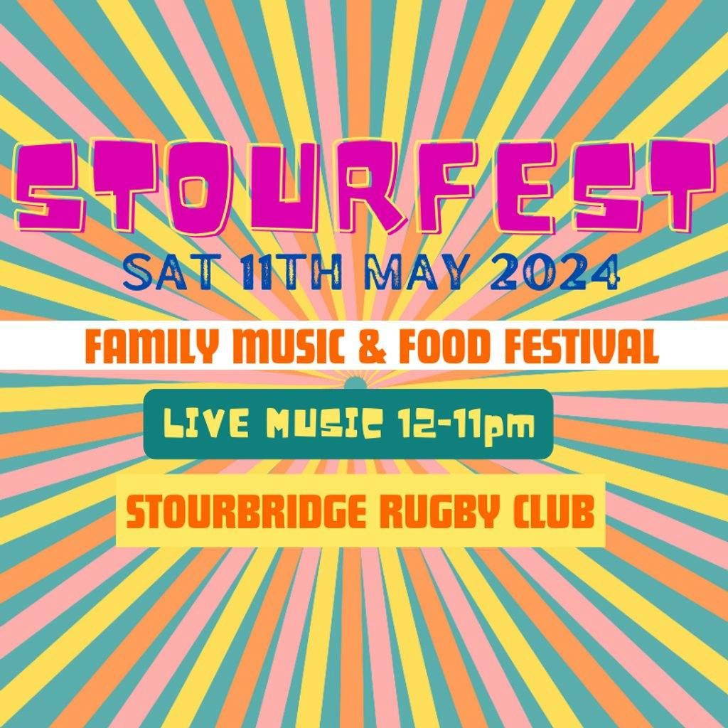 Stourfest Tickets Stourbridge Rugby Football Club Ltd Stourbridge