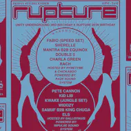 Rupture X Unity Underground BIRTHDAY EVENT at FORGE