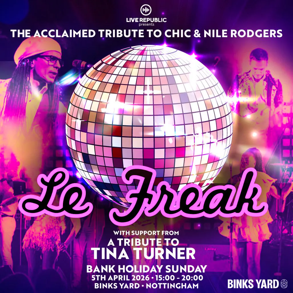 Le Freak | A Tribute to CHIC and Nile Rodgers | Binks Yard at Binks Yard