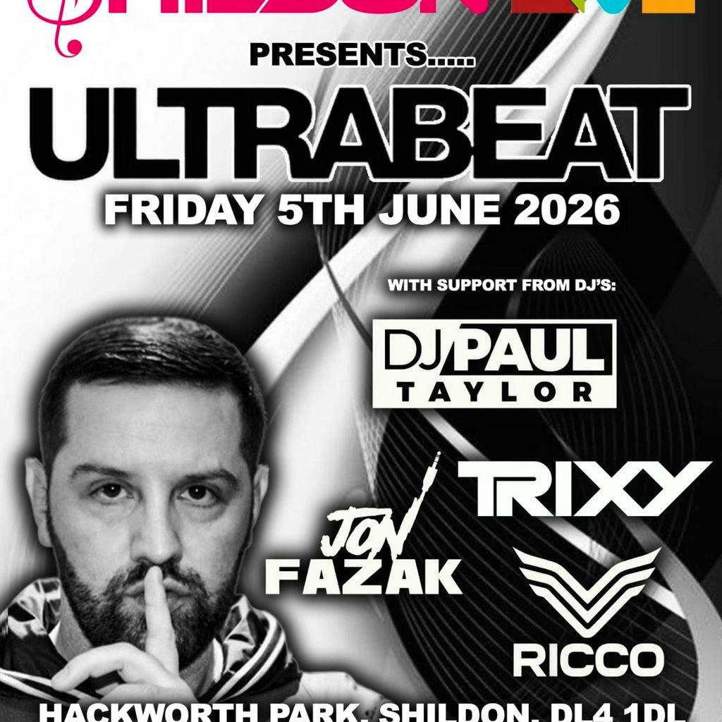 SHILDONLIVE Friday night 5th June 2026 at Shildon Hackworth Park