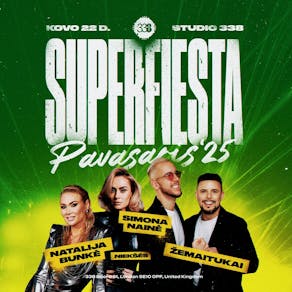 SUPERFIESTA'25 pavasaris | Londonas | 22.03.2025