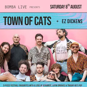 Bomba Live: TOWN OF CATS - 08.08.26 - Exeter