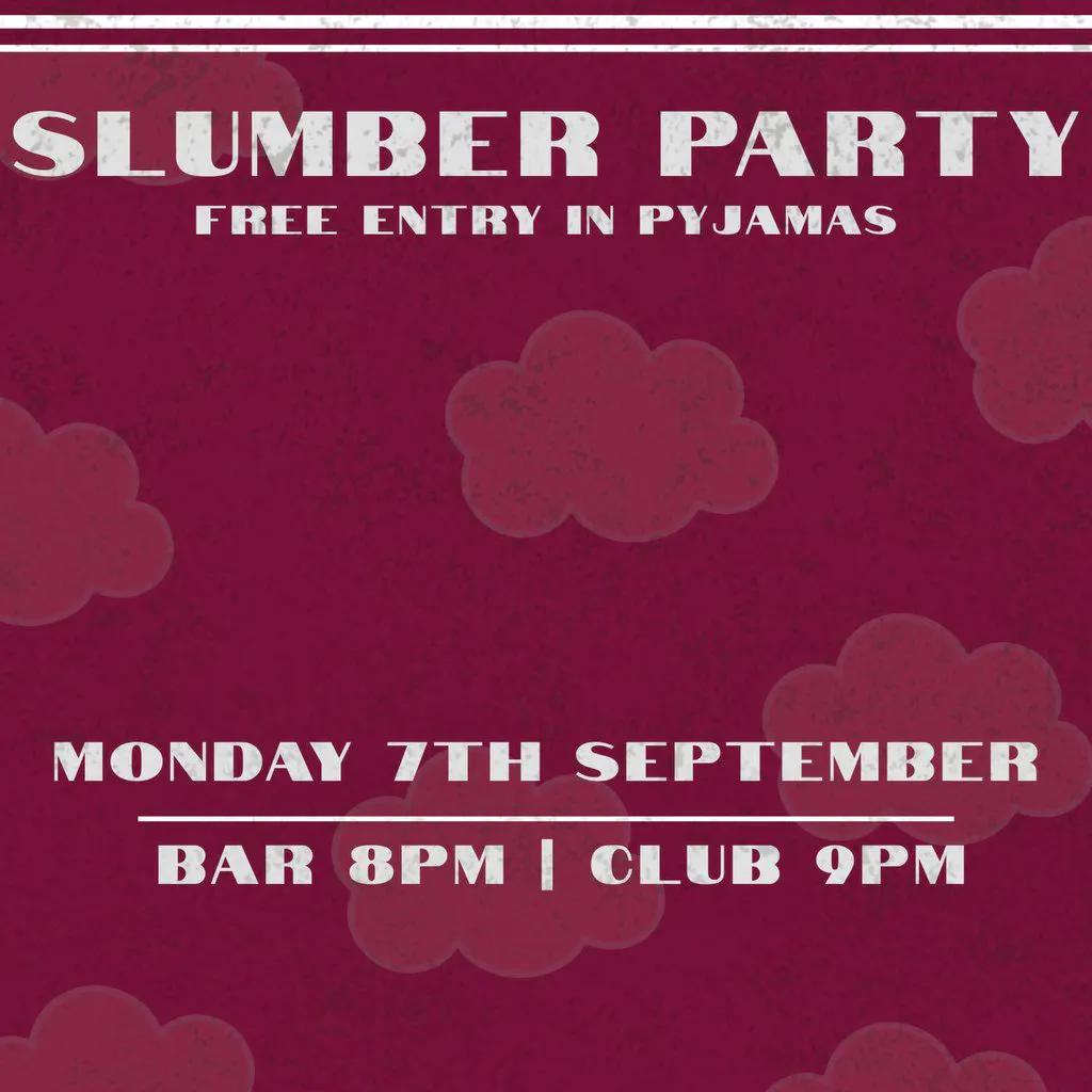 Freshers 2026 - Pyjama Party at Firewater Dundee