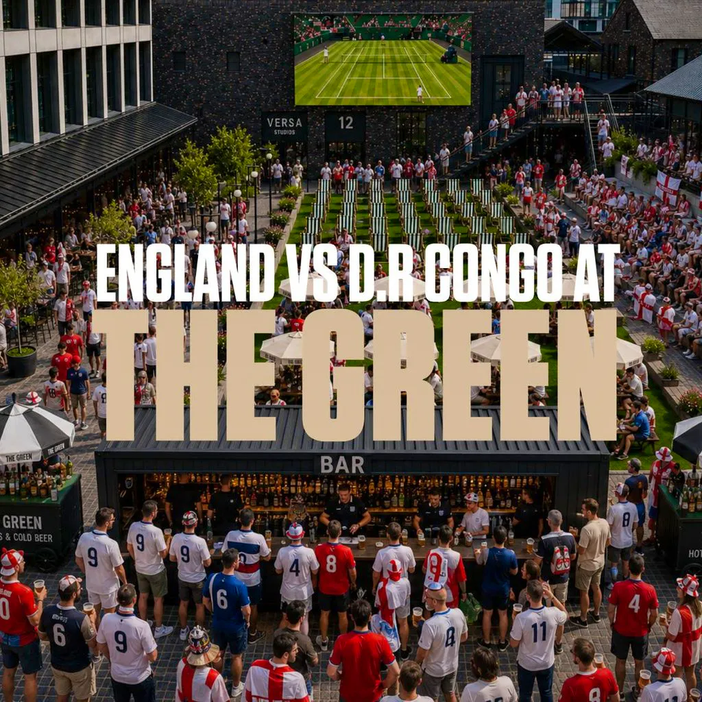 World Cup Screening: England vs D.R Congo at The Green, St Johns