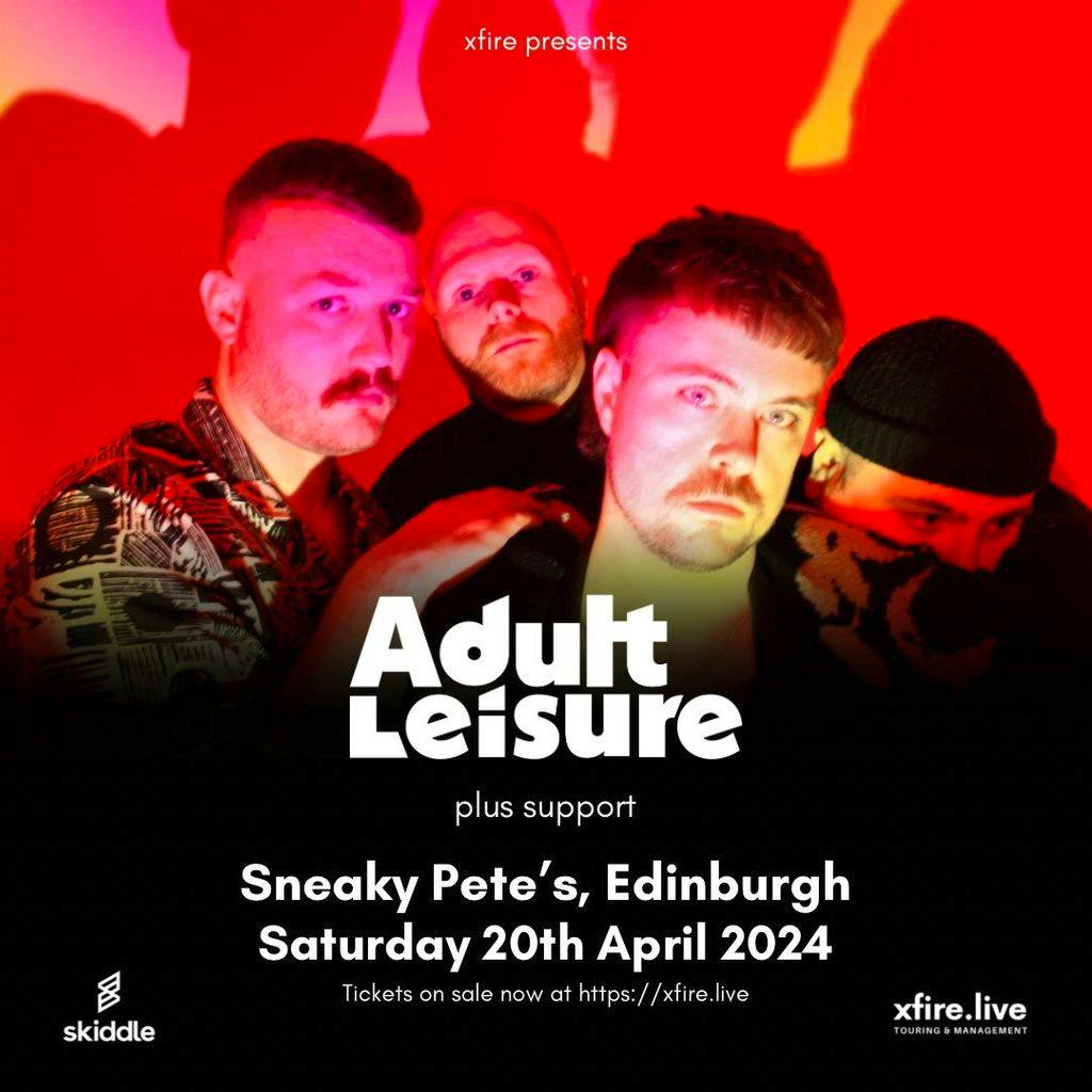 Adult Leisure + support Edinburgh Sneaky Petes Edinburgh Sat 20th