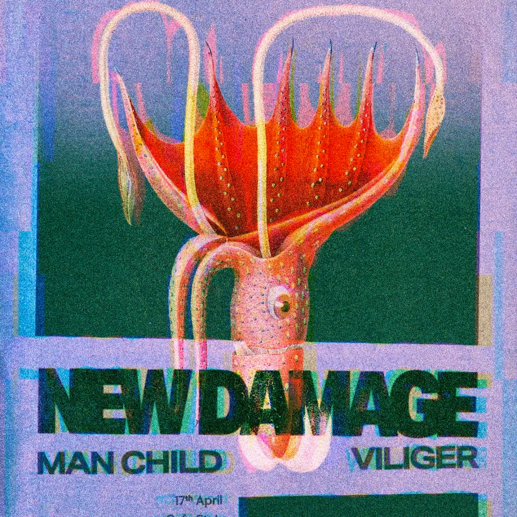 New Damage,  Manchild and Viliger at Cafe Etch
