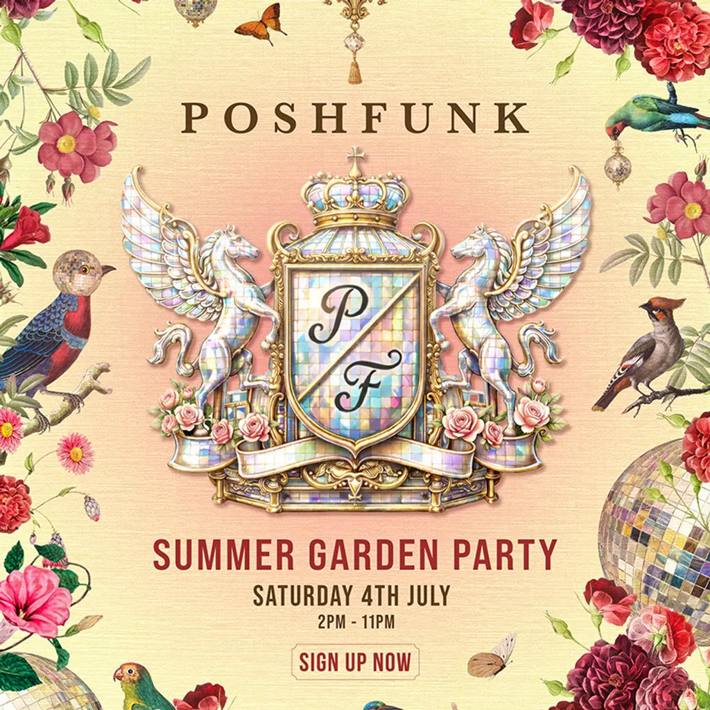 POSHFUNK - Summer Garden Party at Kelvedon Hall