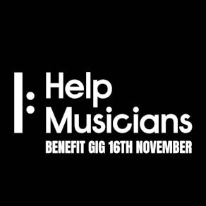 HELP MUSICIANS benefit gig at THE TERRACE, DEWSBURY