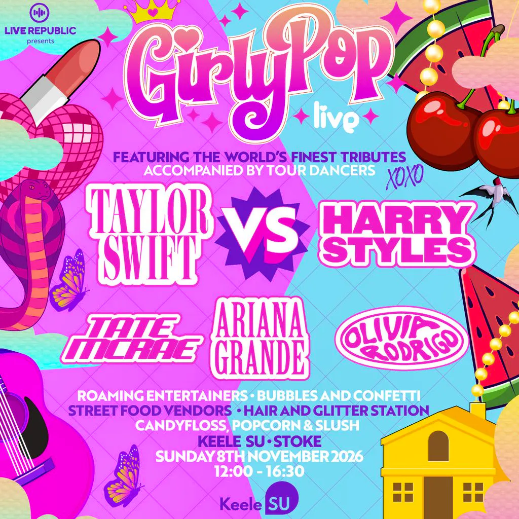 GirlyPop Live | Keele SU, Stoke at Keele SU (Keele University Students' Union)